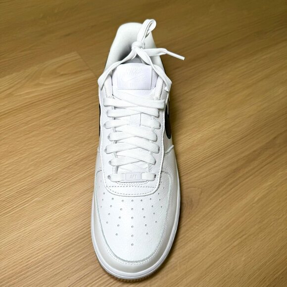 Nike Air Force 1 Low Custom Evergreen Swoosh Men’s 9.5 NEW w/Box - Picture 12 of 16